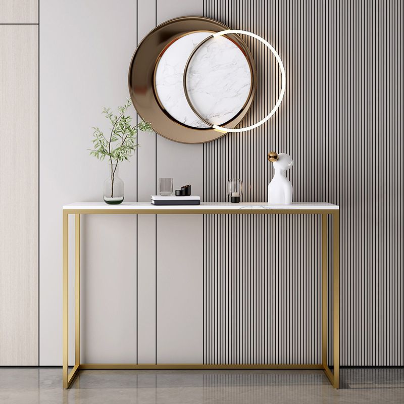 Console Table Rectangle Metal