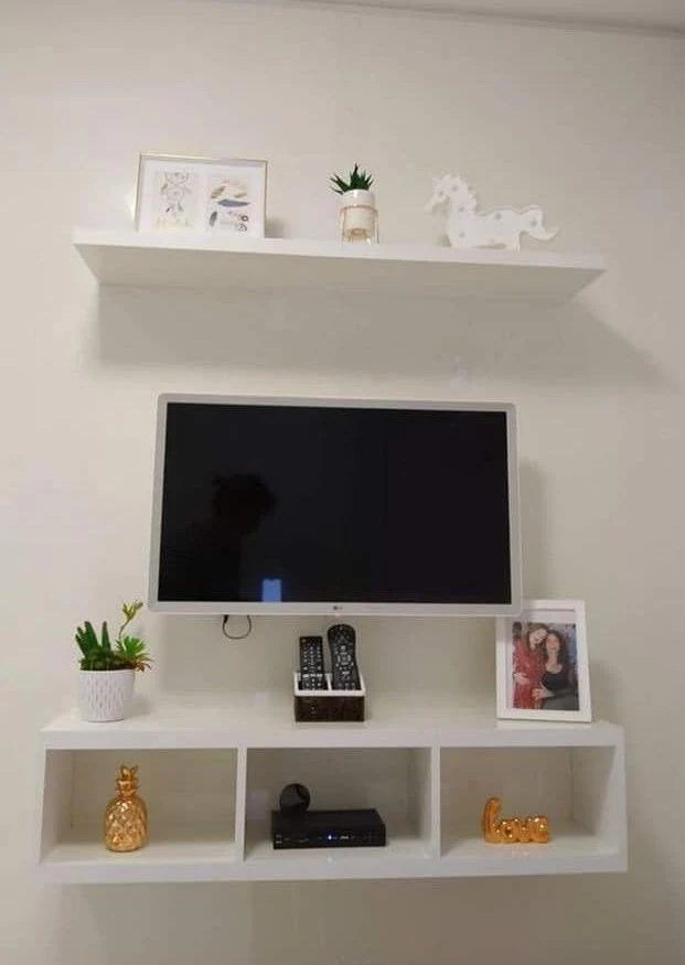 SHARK, Meuble TV 80 cm avec étagère