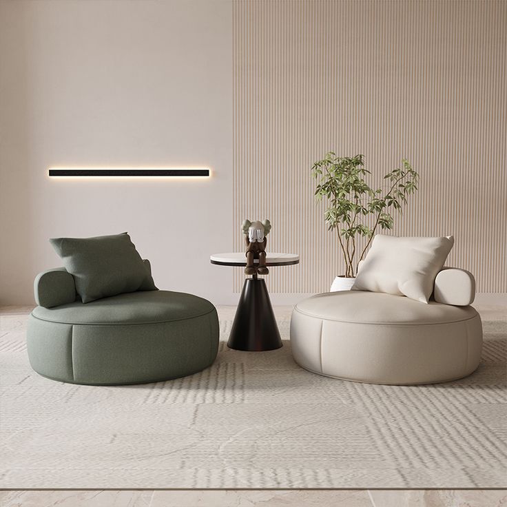 Fauteuil rond design Manon