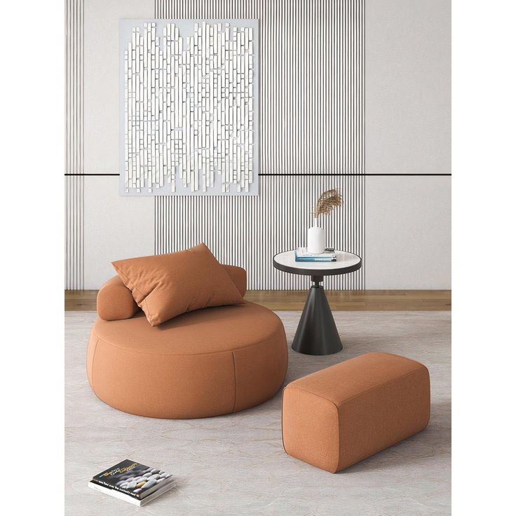 Fauteuil rond design Manon