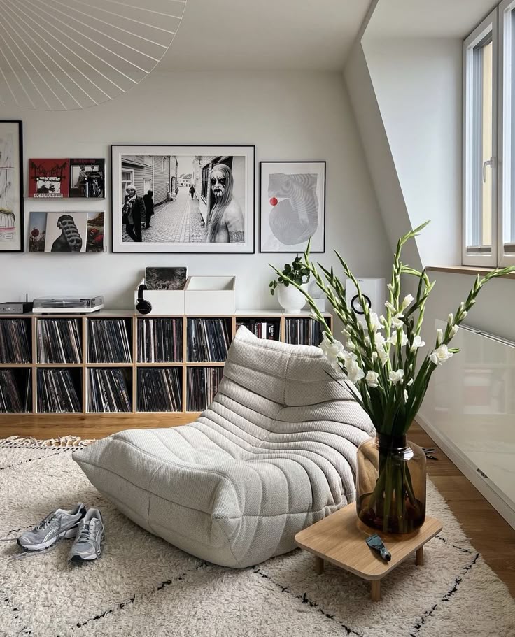 fauteuil pouf Trule