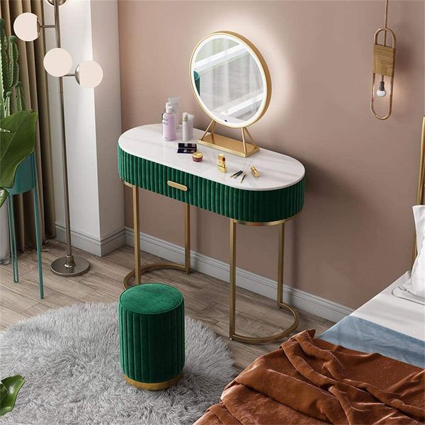 Coiffeuse nordique + Tabouret