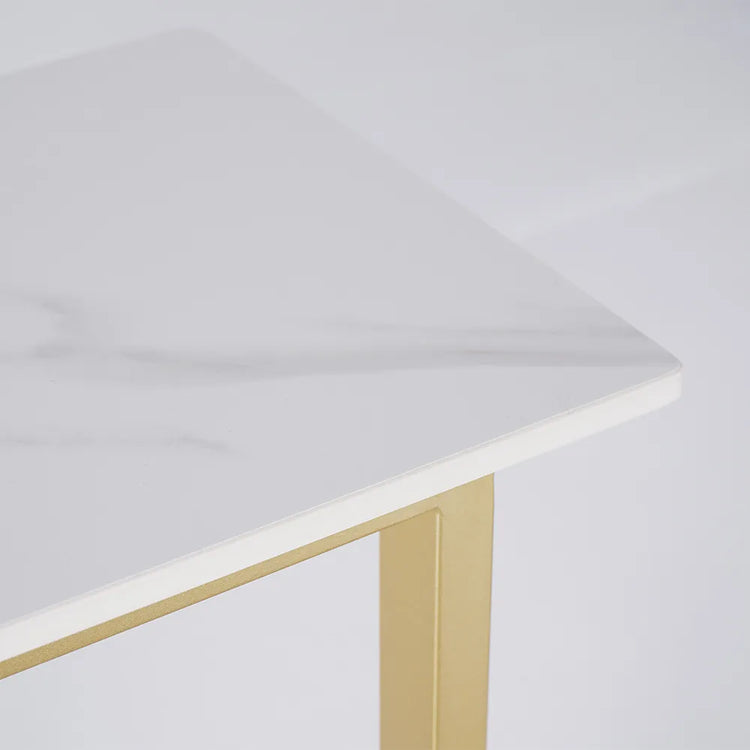 Table de bout blanche