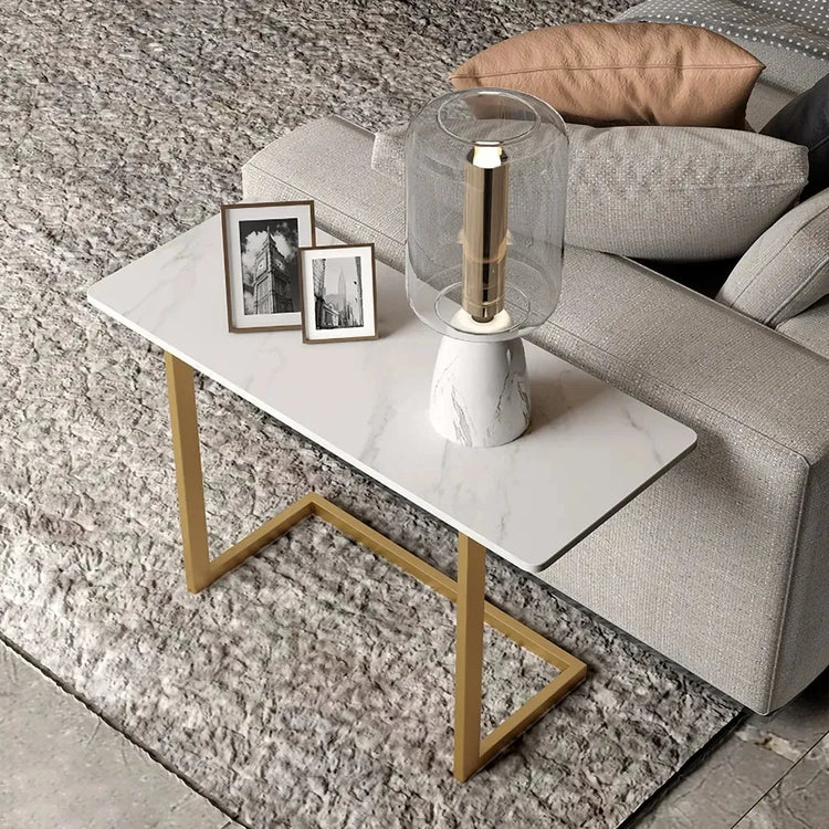 Table de bout blanche
