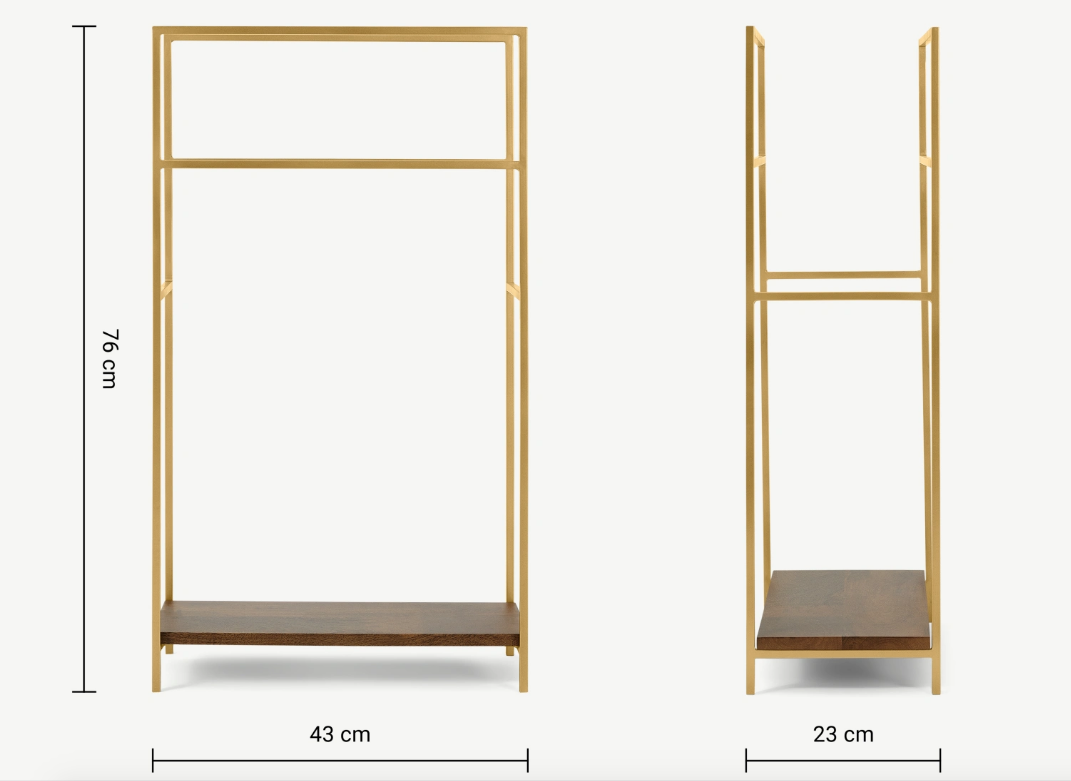Porte-serviettes sur pieds