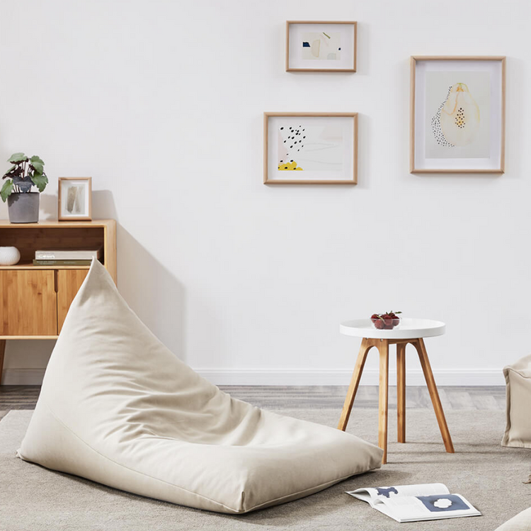 POUF GEANT en Velour