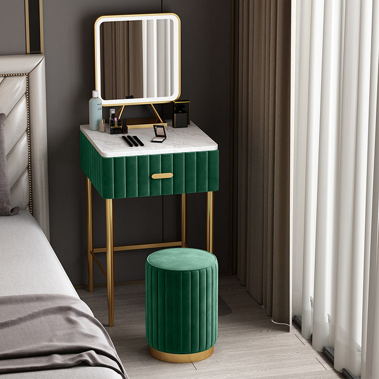 Pack mini coiffeuse nordique + Tabouret + Miroir