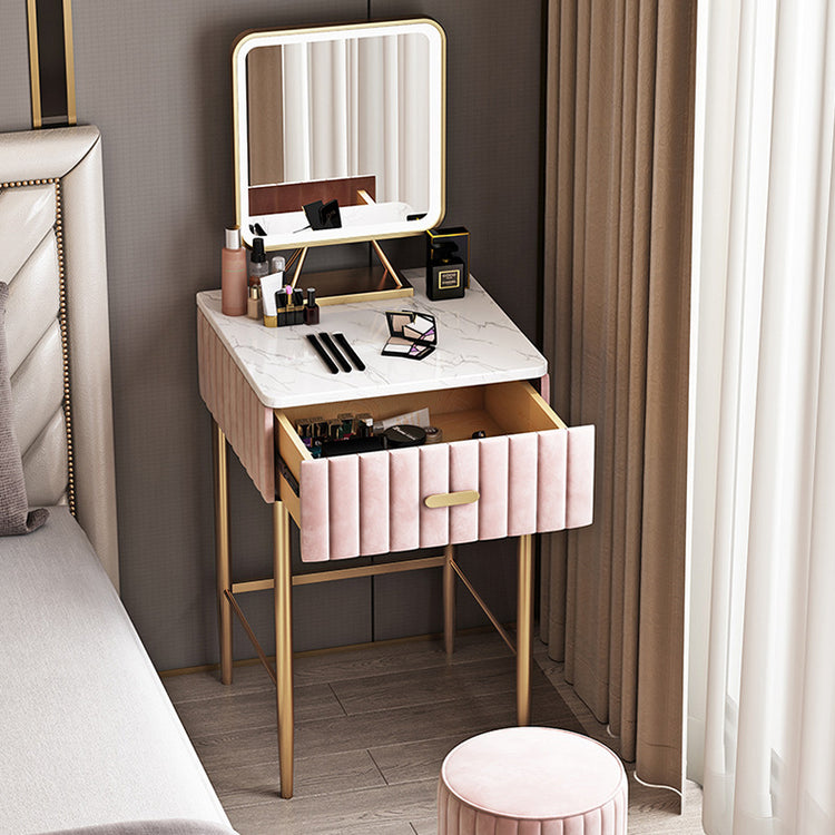 Pack mini coiffeuse nordique + Tabouret + Miroir