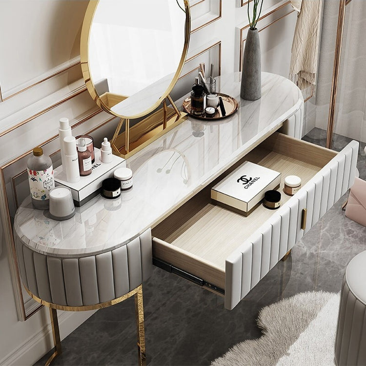 Coiffeuse nordique + Tabouret