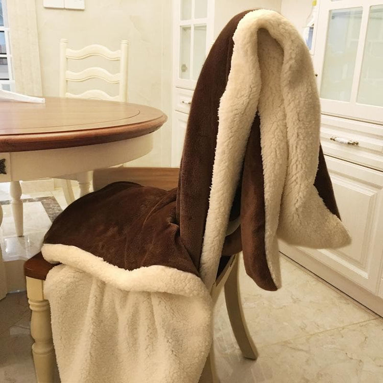 Plaid en Peluche Toucher Velours
