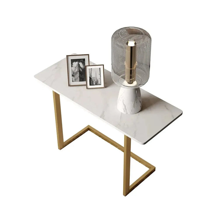 Table de bout blanche