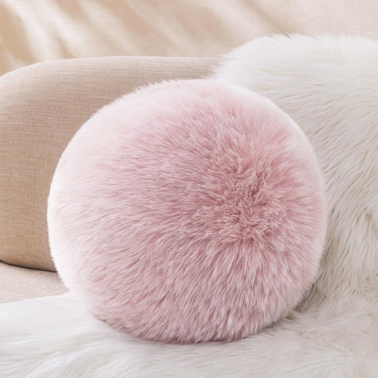 Coussin en Fausse Fourrure