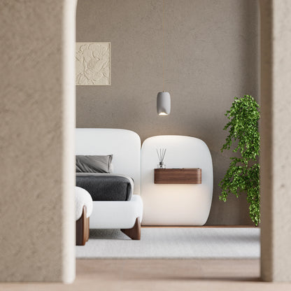 Lit Boucle Curva avec Table de Chevet