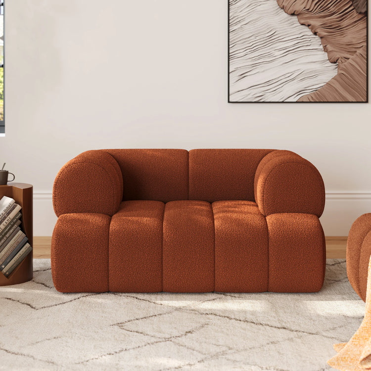 Fauteuil d'appoint rembourré Nimbus Boucle