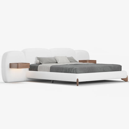 Lit Boucle Curva avec Table de Chevet