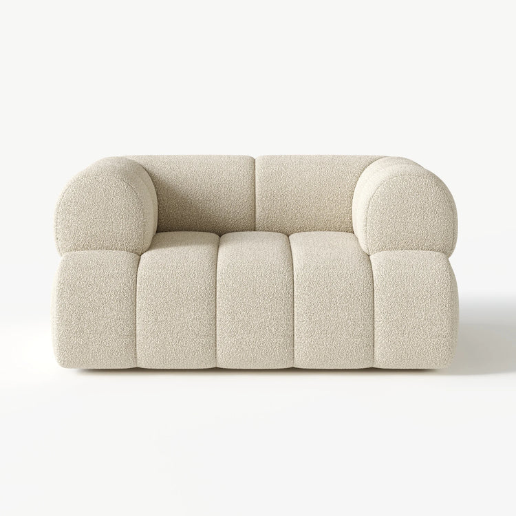 Fauteuil d'appoint rembourré Nimbus Boucle