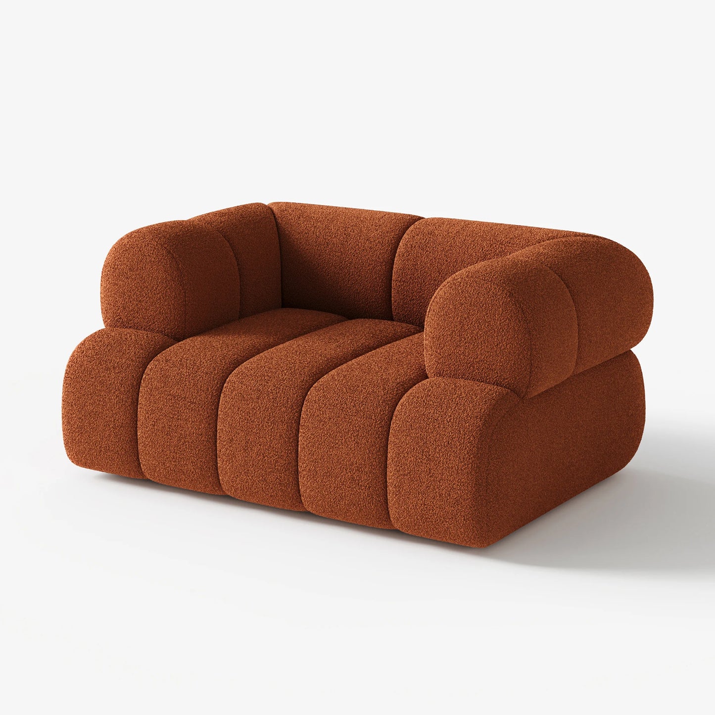 Fauteuil d'appoint rembourré Nimbus Boucle