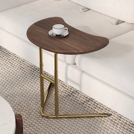 Table d'appoint en forme de C