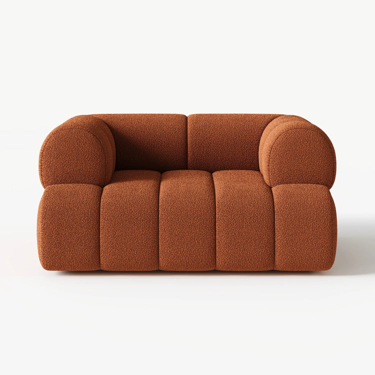 Fauteuil d'appoint rembourré Nimbus Boucle