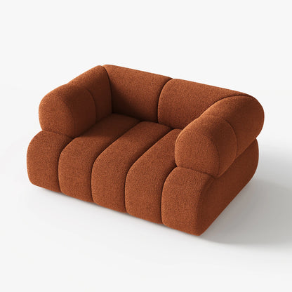 Fauteuil d'appoint rembourré Nimbus Boucle
