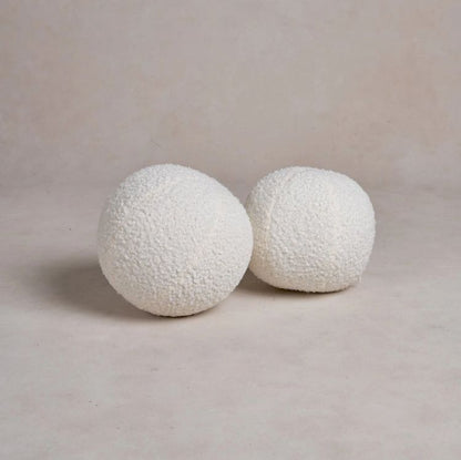 Coussin balle en bouclette