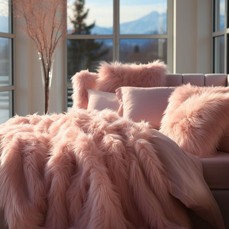 Couverture en Fausse Fourrure