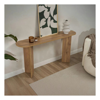 Console Design en Bois Naturel