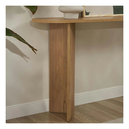 Console Design en Bois Naturel