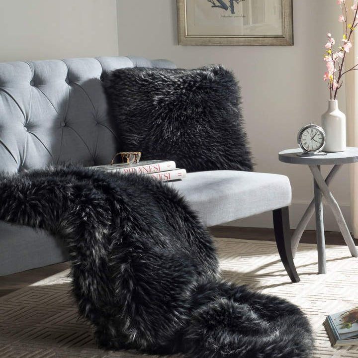 Couverture en Fausse Fourrure