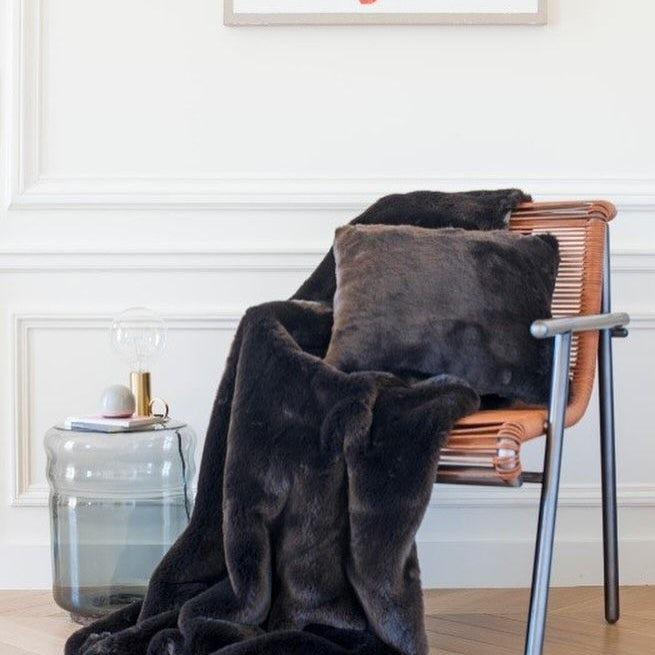 Couverture en Fausse Fourrure