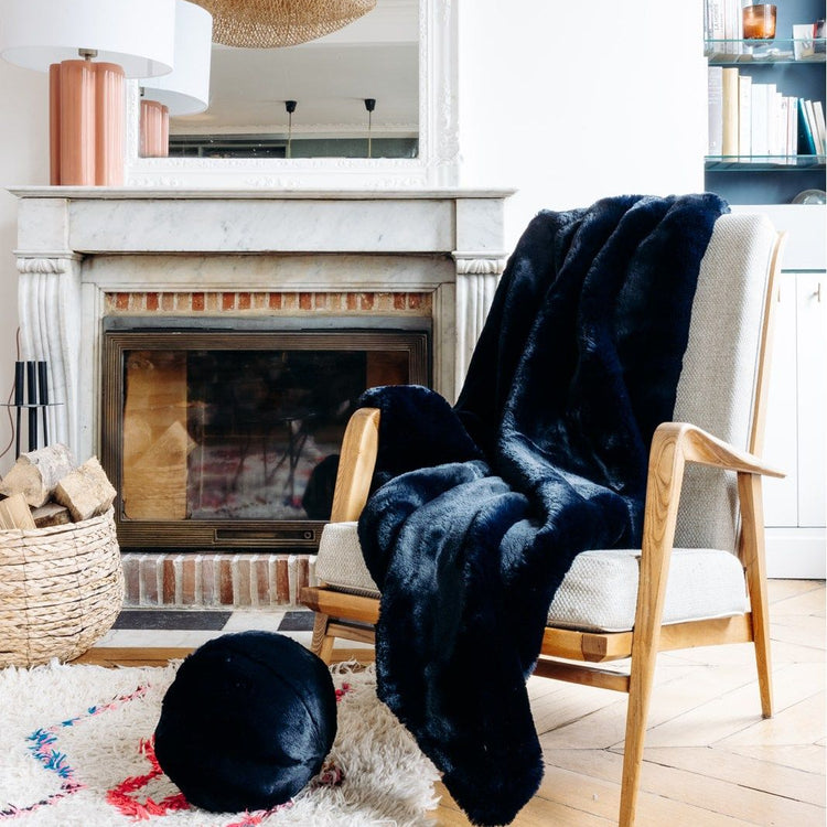 Couverture en Fausse Fourrure