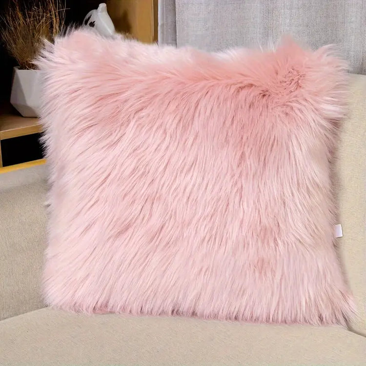 Coussin en Fausse Fourrure