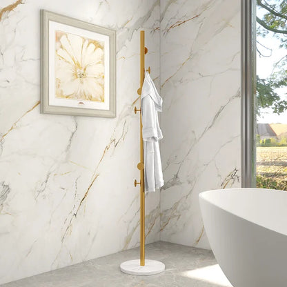 Porte-manteau en marbre