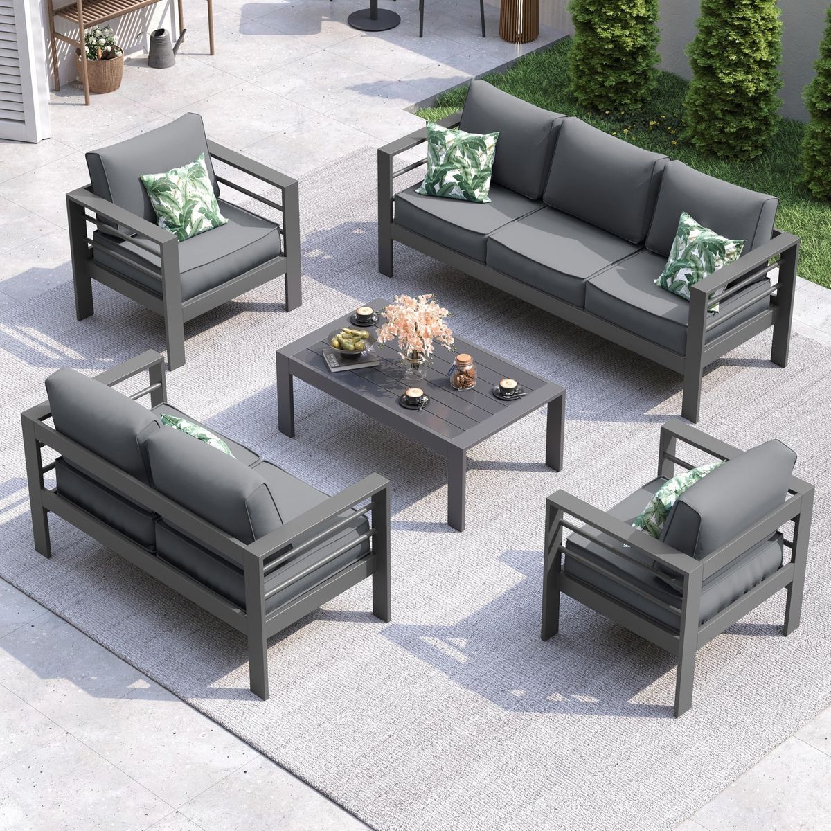 Pack Salon de Jardin MODERNO
