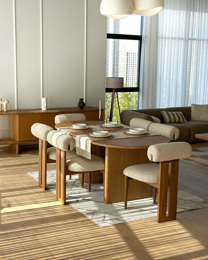 Titrit salle a manger + 6 chaises