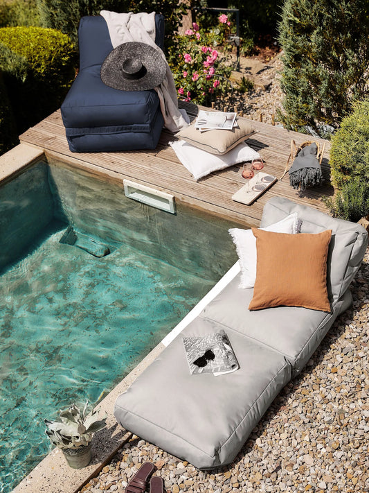 Chauffeuse convertible de jardin Pop Up