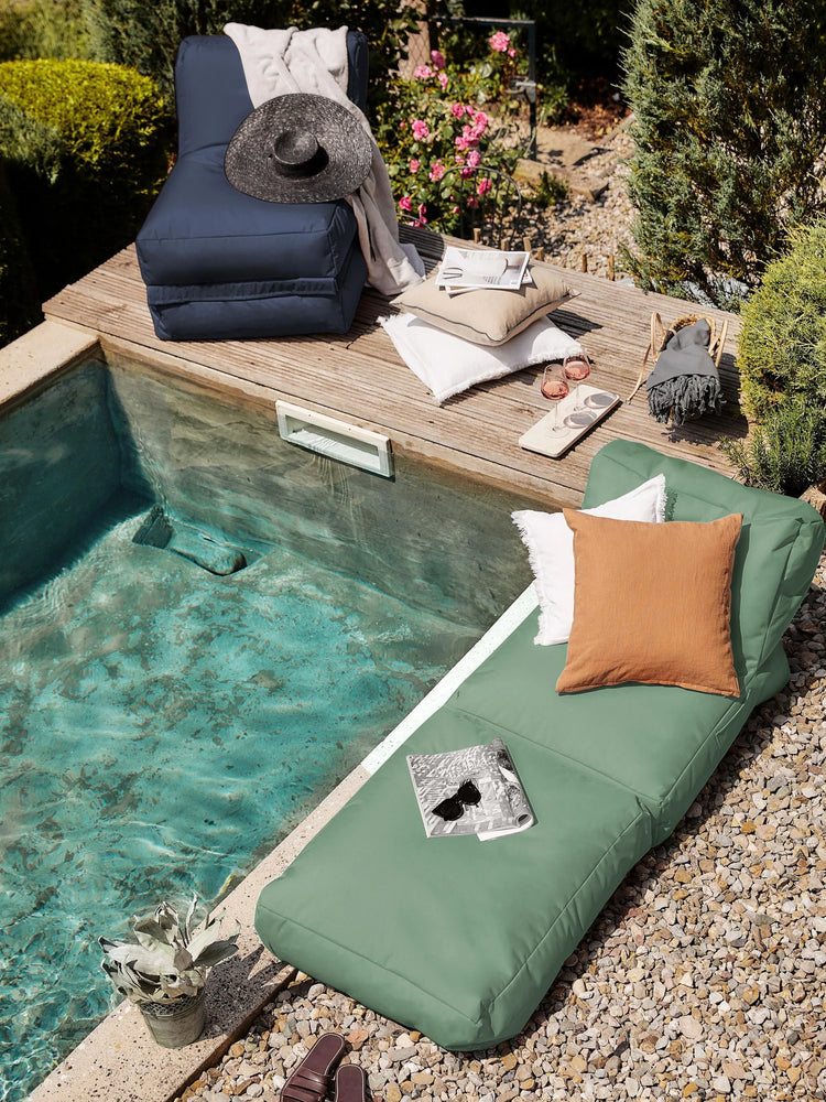 Chauffeuse convertible de jardin Pop Up