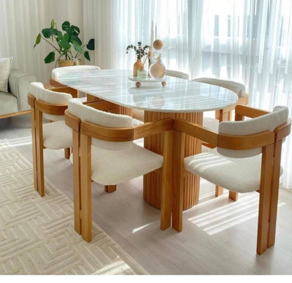 Aya table a manger + 6 chaises