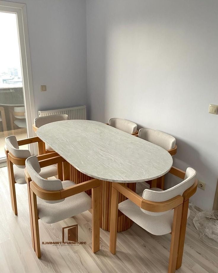 Aya table a manger + 6 chaises