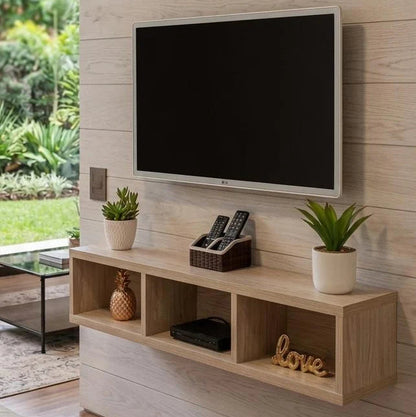 SHARK, Meuble TV 80 cm avec étagère