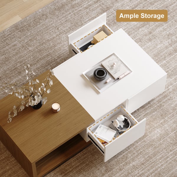 Pack Meuble TV & Table basse rétractable