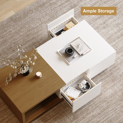 Pack Meuble TV & Table basse rétractable