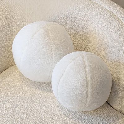 Coussin balle en bouclette
