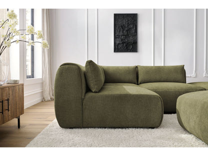 Canapé d'angle fixe modulable