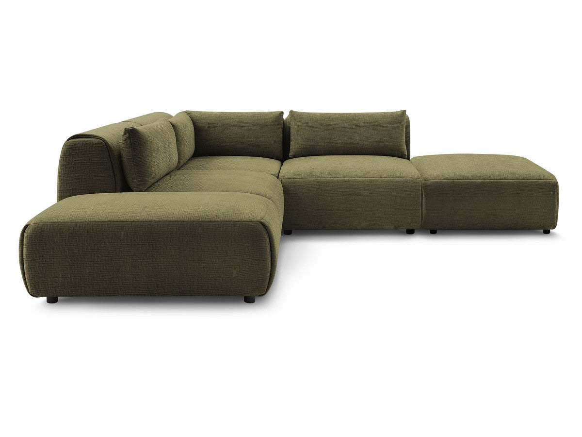 Canapé d'angle fixe modulable
