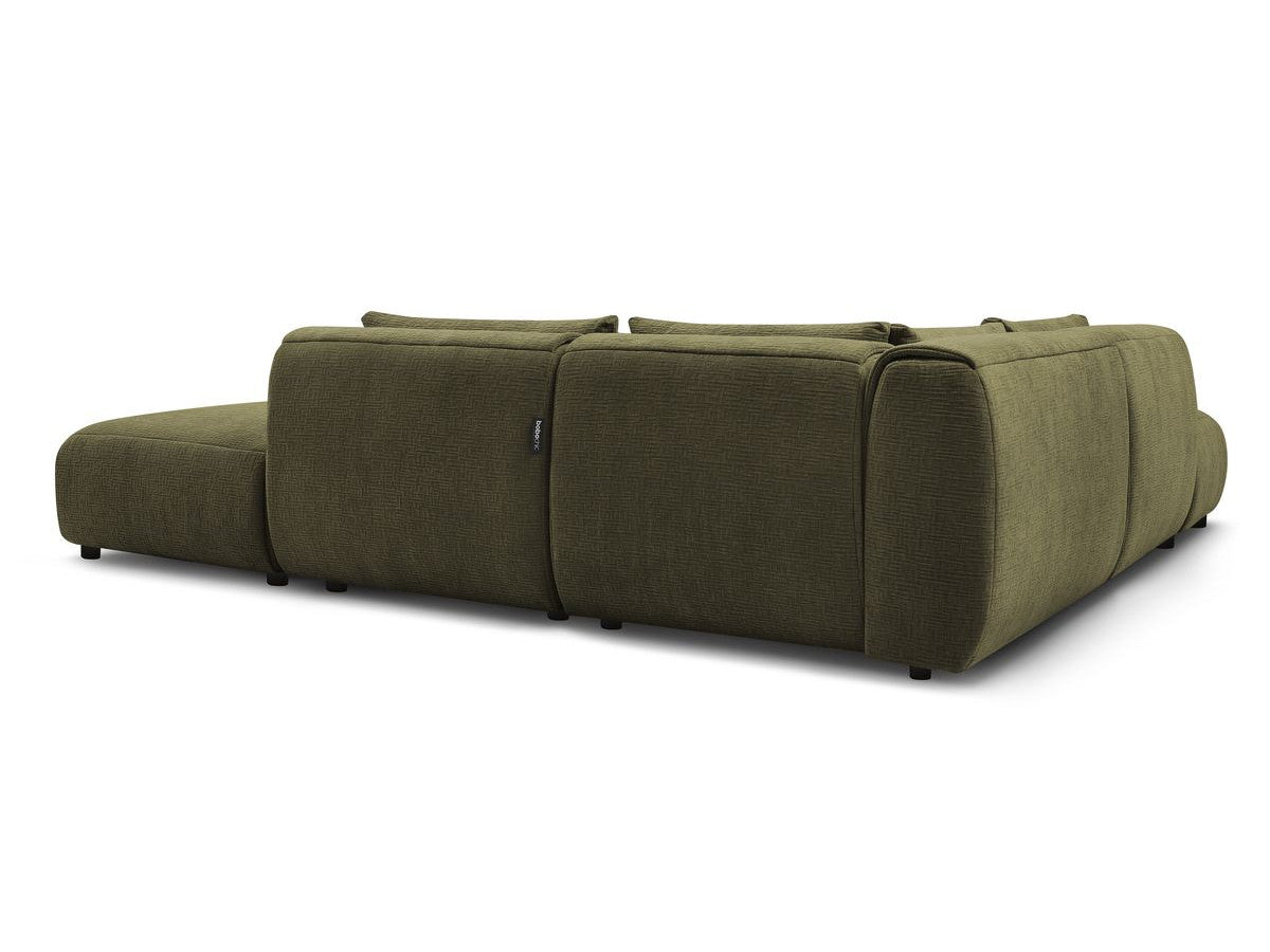 Canapé d'angle fixe modulable