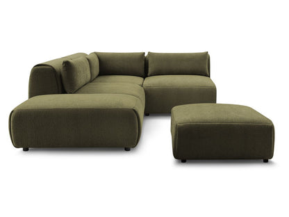 Canapé d'angle fixe modulable