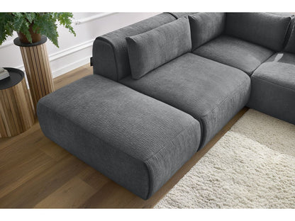 Canapé d'angle fixe modulable