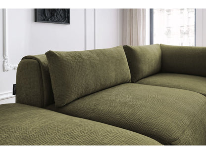 Canapé d'angle fixe modulable