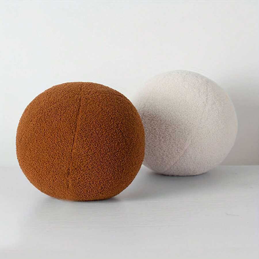 Coussin balle en bouclette